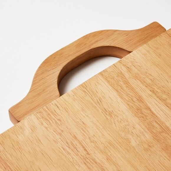 Studio McGee Large Handled Serving Board Brown - Threshold - Picture 3 of 5